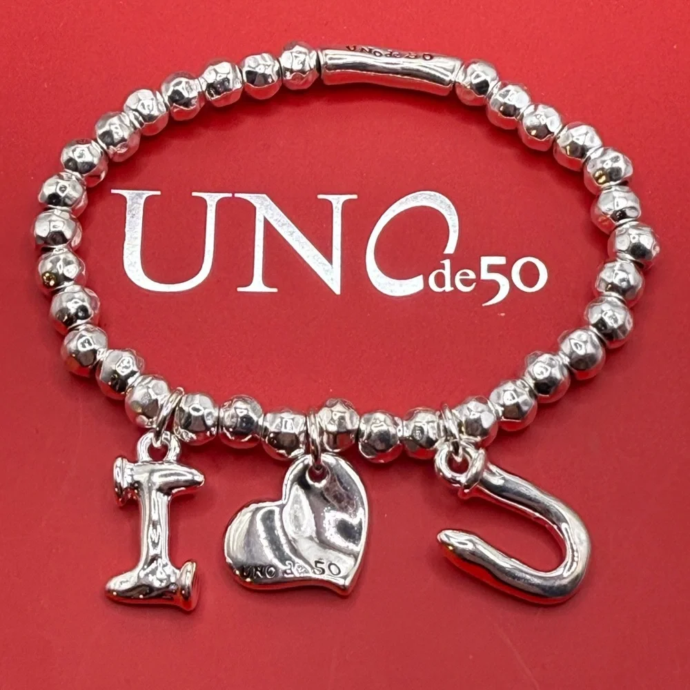 Uno de 50 I love you bracelet